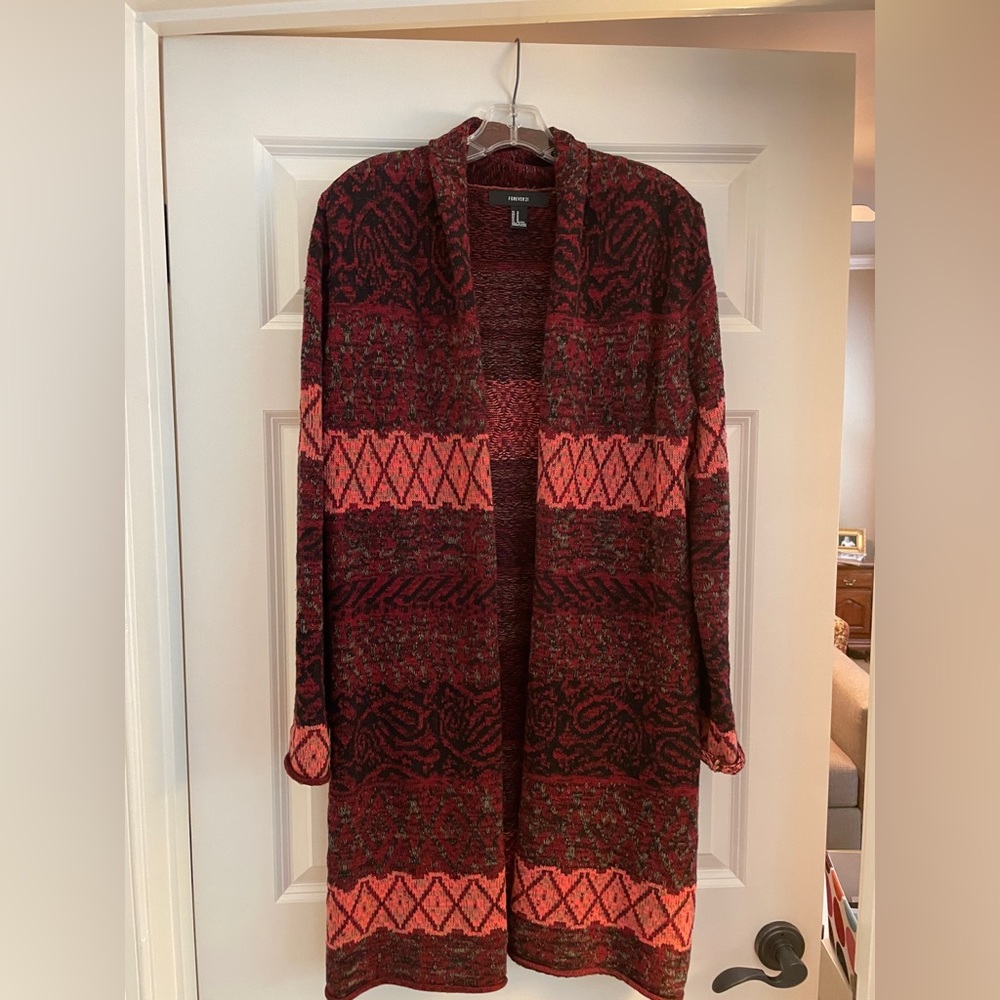 Duster cardigan